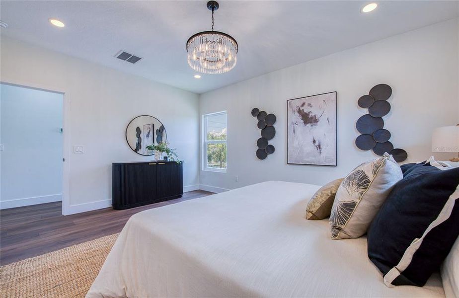 Furnished interior view inside a new home in , Palm Harbor (Image 51).