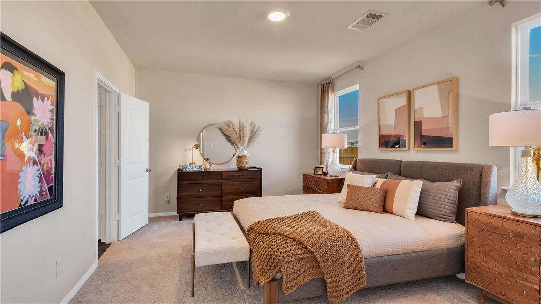 Furnished interior view inside a new home in Talavera, Kyle (Image 6).