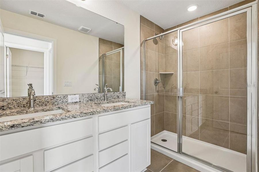 Furnished interior view inside a new home in Cyrene at Harmony, St. Cloud (Image 10).