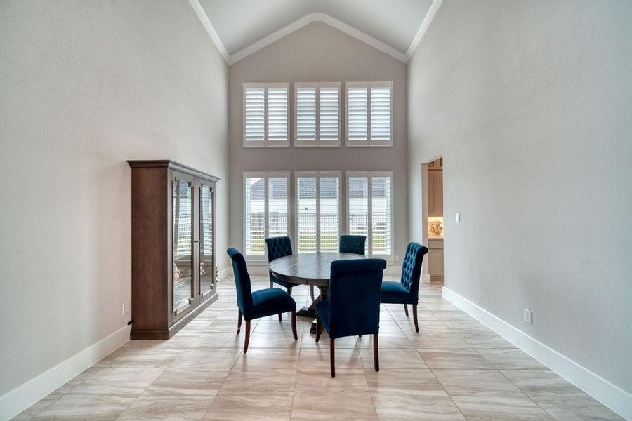 Furnished interior view inside a new home in , Friendswood (Image 7).