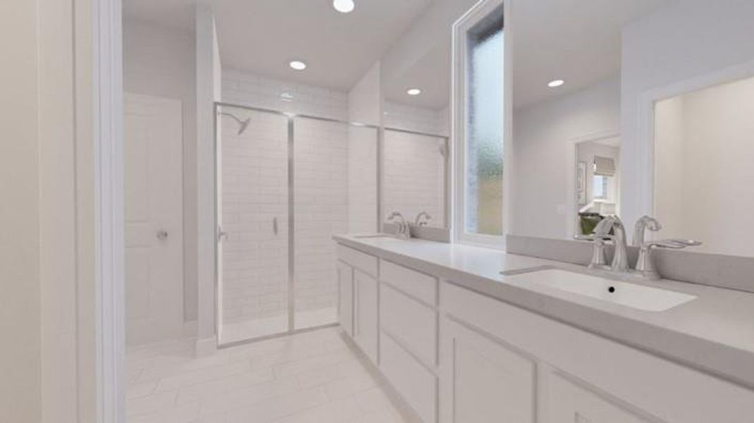 Pics are not of actual home.  They are a representative of a home of the same floor plan