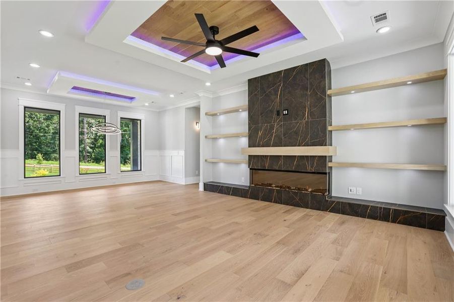 Spacious, unfurnished interior of a new home in , Braselton (Image 130).