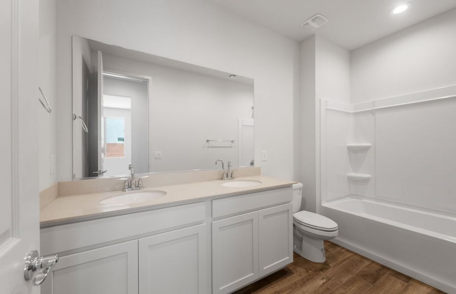 Furnished interior view inside a new home in Soleo, San Tan Valley (Image 11).