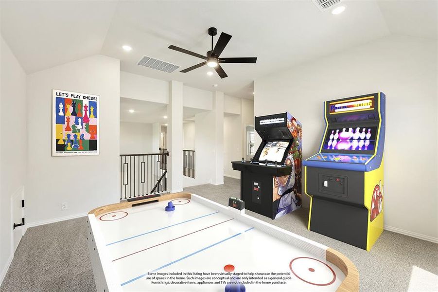 Furnished interior view inside a new home in Mockingbird Hills 60-65, Joshua (Image 10). Furnished interior view inside a new home in Mockingbird Hills 60-65, Joshua (Image 10).