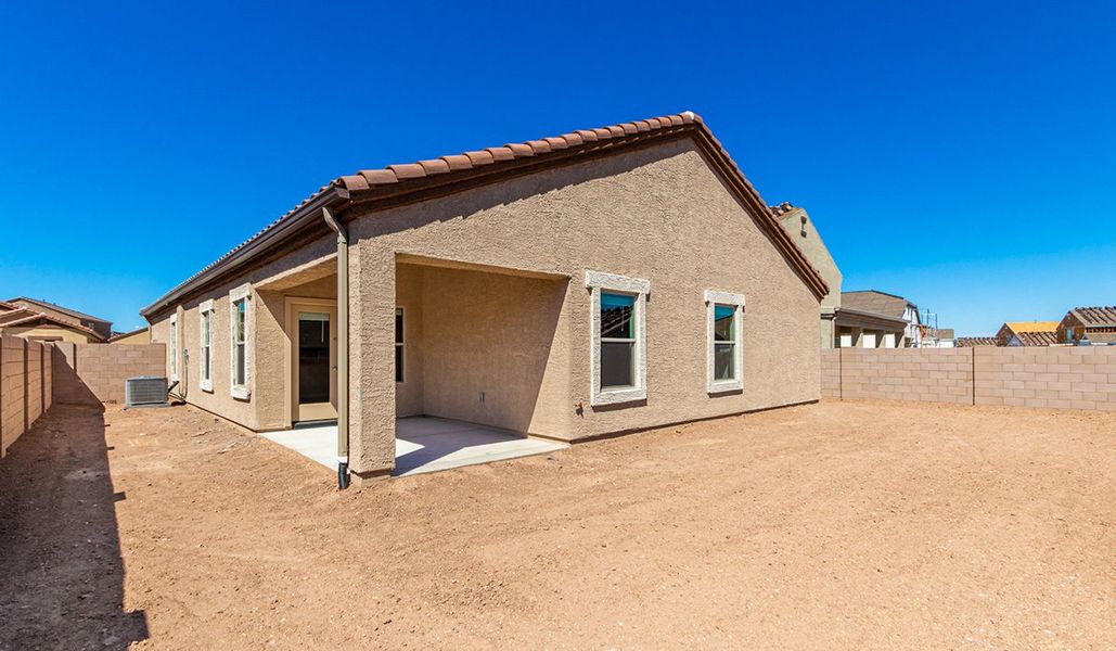 Exterior details and patio area of a home in Sycamore Vista, Vail (Image 2).