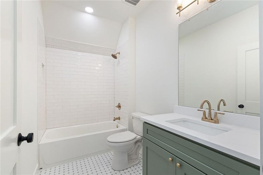 Furnished interior view inside a new home in , Brookhaven (Image 11).