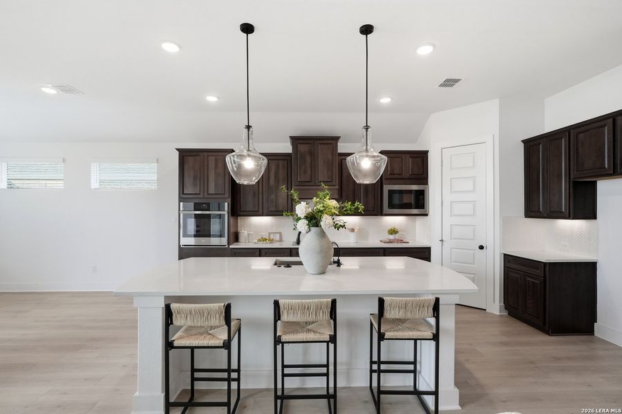 Furnished interior view inside a new home in Alsatian Oaks, Castroville (Image 35). Furnished interior view inside a new home in Alsatian Oaks, Castroville (Image 35).