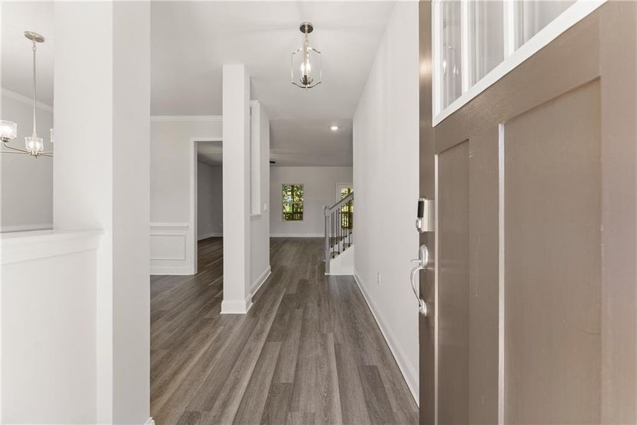 Spacious, unfurnished interior of a new home in Magnolia Villas, Cornelia (Image 38).