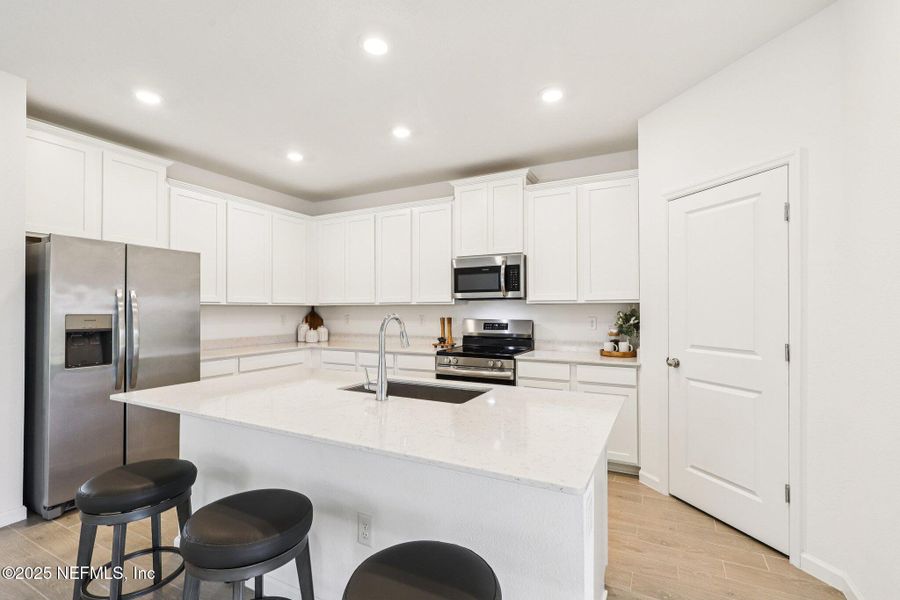 Furnished interior view inside a new home in , Green Cove Springs (Image 16).