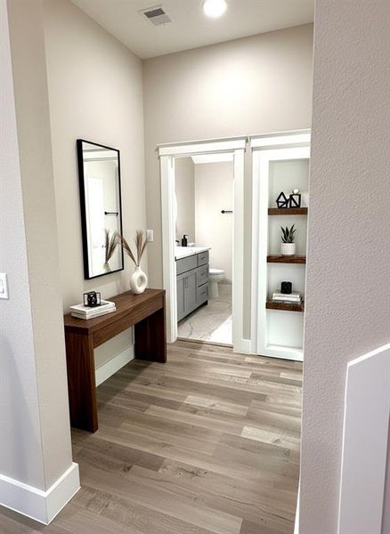 Furnished interior view inside a new home in , Howe (Image 15). Furnished interior view inside a new home in , Howe (Image 15).