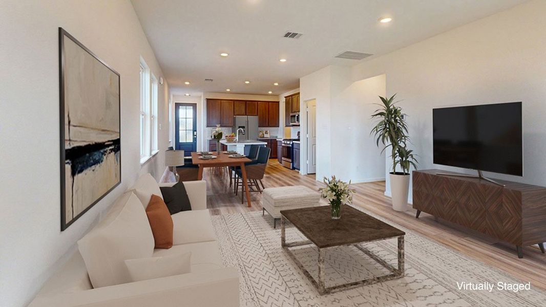 Representative furnished interior of a home built from the Sonata II by Taylor Morrison in Redbud 40s, Hockley (Image 3). Representative furnished interior of a home built from the Sonata II by Taylor Morrison in Redbud 40s, Hockley (Image 3).