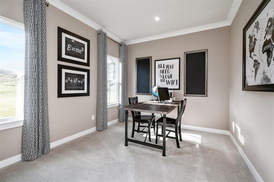 Furnished interior view inside a new home in Berkeley, Spartanburg (Image 44).