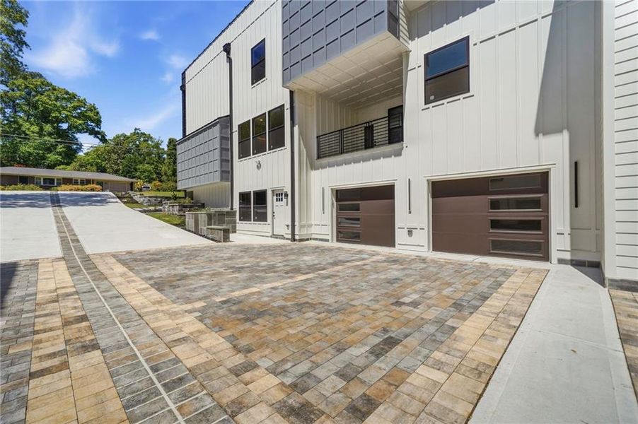Exterior details and patio area of a home in , Roswell (Image 29).