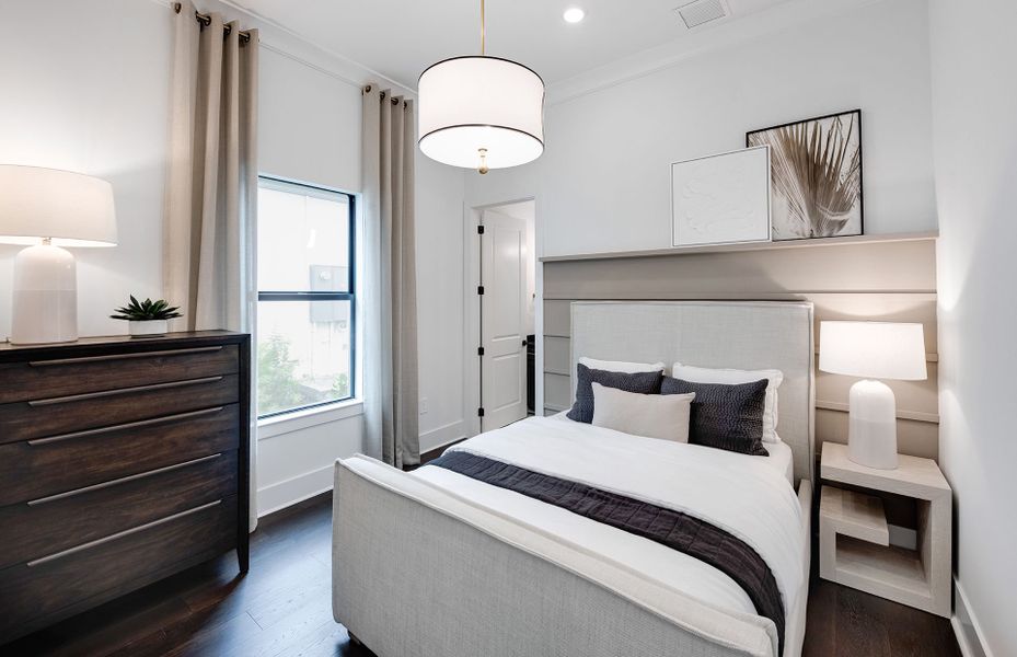 Representative furnished interior of a home built from the Sanibel by DiVosta in Orchid Isles, Palm Beach Gardens (Image 13).