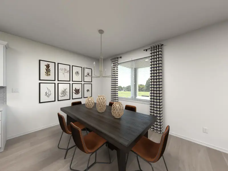 Furnished interior view inside a new home in , Apopka (Image 4).