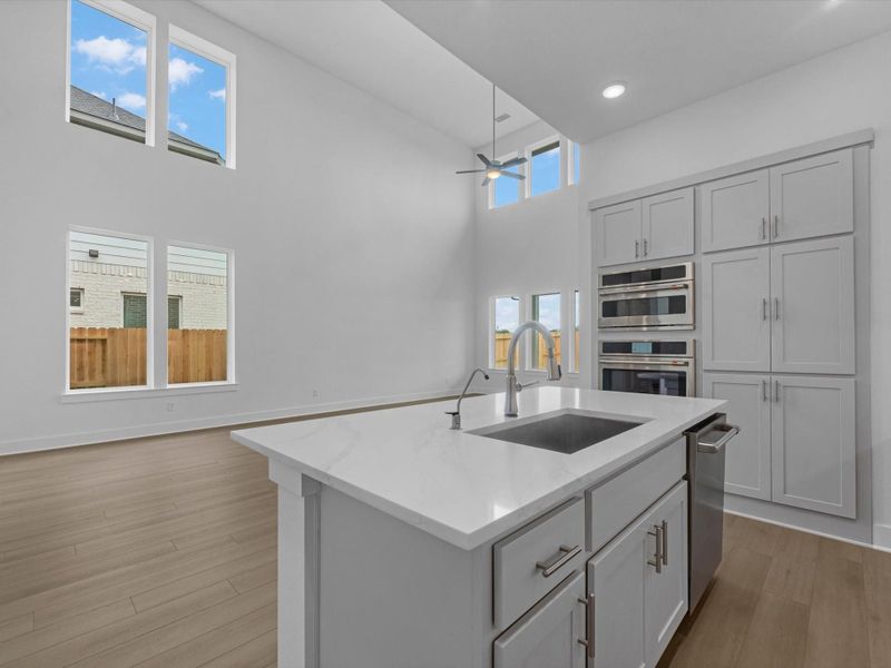 Furnished interior view inside a new home in Pecan Ridge, Fulshear (Image 11).