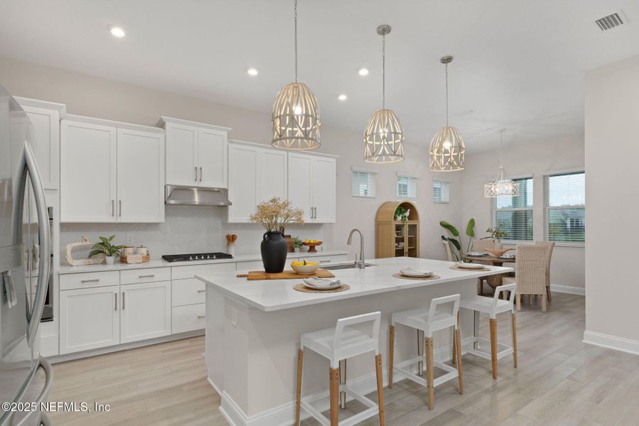 Furnished interior view inside a new home in , St. Johns (Image 3).