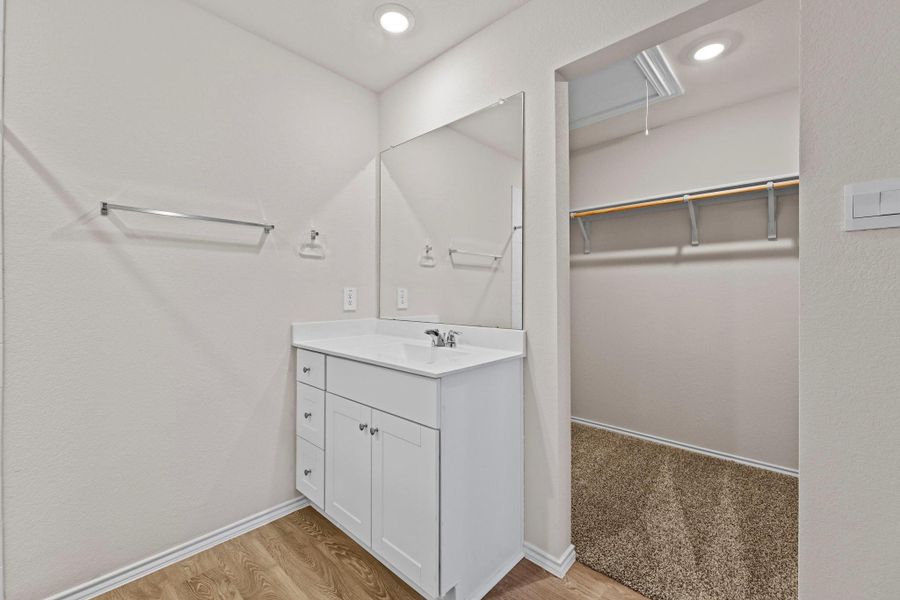 Furnished interior view inside a new home in Ladera, Luling (Image 9). Furnished interior view inside a new home in Ladera, Luling (Image 9).