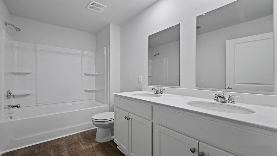 Furnished interior view inside a new home in The Ranch, Holly Hill (Image 12).