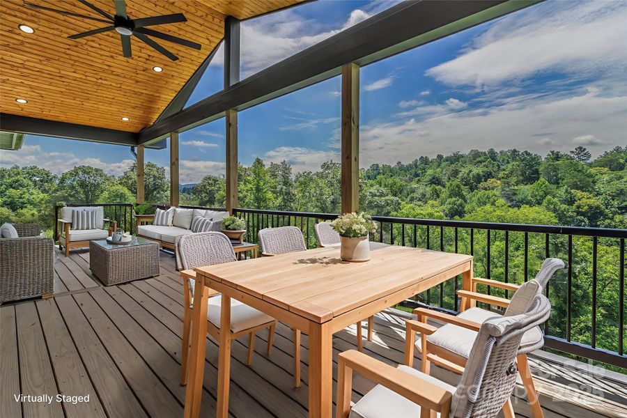 Deck - Virtually Staged Deck - Virtually Staged