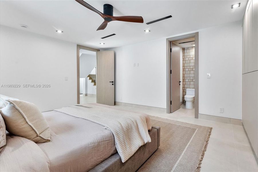 Furnished interior view inside a new home in , Hollywood (Image 19).