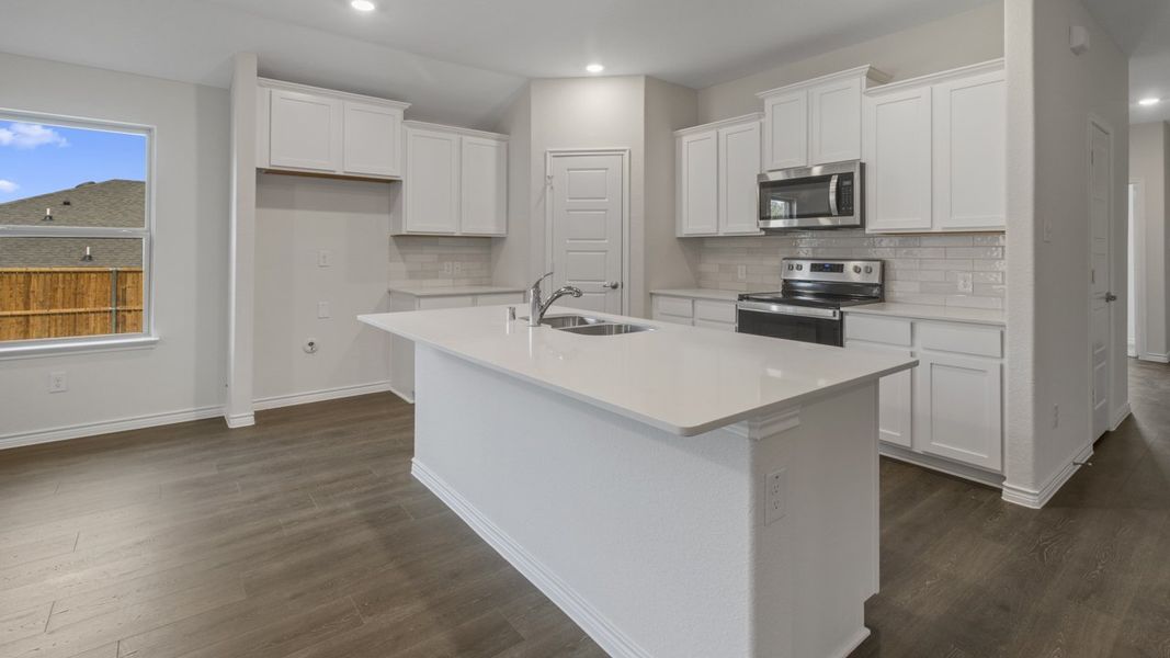 Furnished interior view inside a new home in Trailstone, Caddo Mills (Image 5).