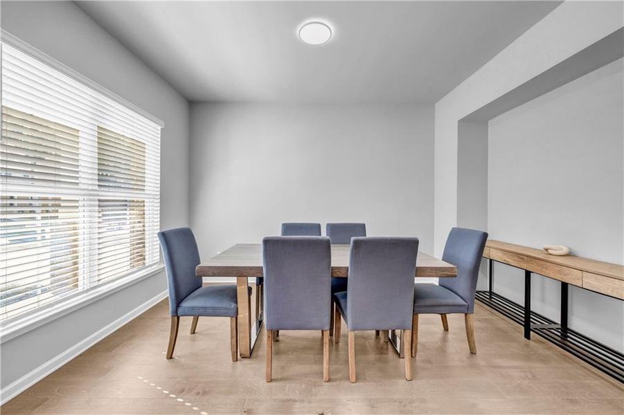 Furnished interior view inside a new home in Briar Creek, Atlanta (Image 11).