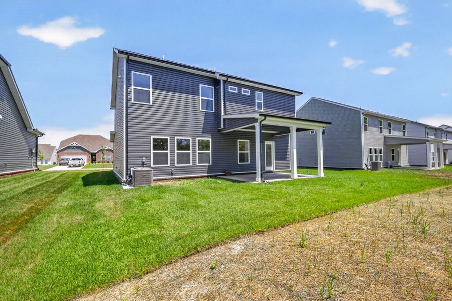 Exterior details and patio area of a home in Smith Farms, Murfreesboro (Image 23).