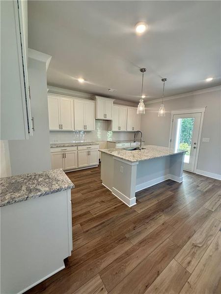 Furnished interior view inside a new home in Fowler Farms, Auburn (Image 12).