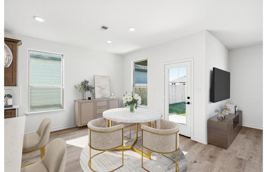 Representative furnished interior of a home built from the Albany by Pulte Homes in Dove Song, Marion (Image 10). Representative furnished interior of a home built from the Albany by Pulte Homes in Dove Song, Marion (Image 10).