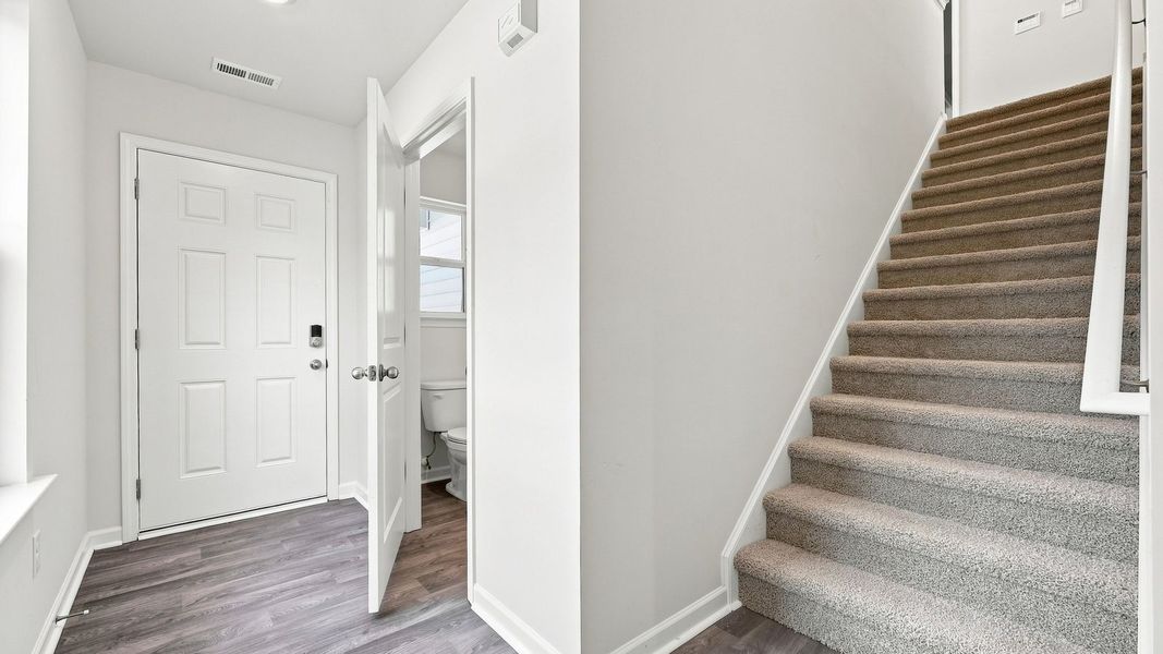 Spacious, unfurnished interior of a new home in Carter Ridge, Greenville (Image 14).
