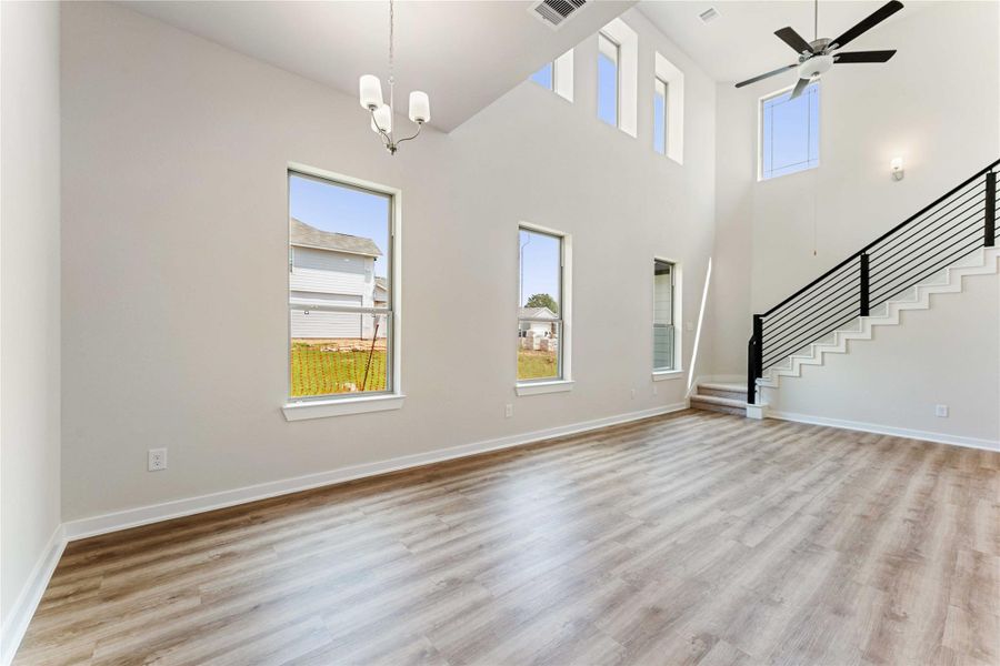Spacious, unfurnished interior of a new home in Lexington Heights, Willis (Image 11). Spacious, unfurnished interior of a new home in Lexington Heights, Willis (Image 11).
