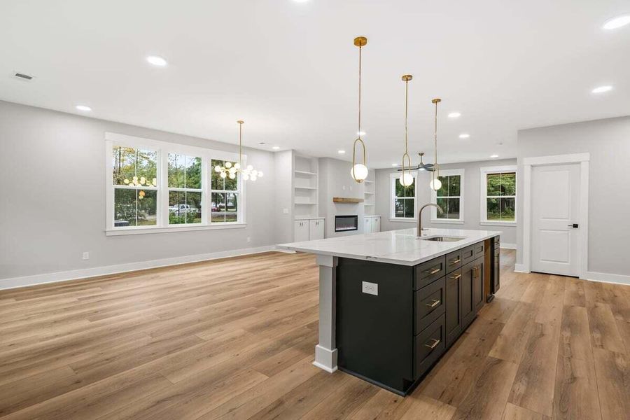 Furnished interior view inside a new home in , Ravenel (Image 7).