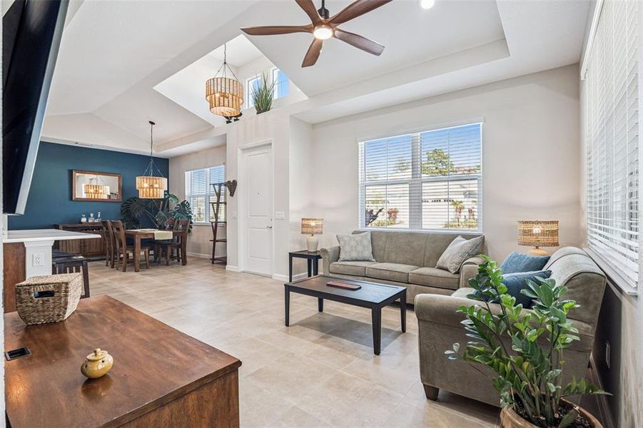 Furnished interior view inside a new home in , Daytona Beach (Image 15).