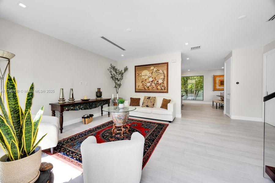 Furnished interior view inside a new home in , Miami (Image 6).