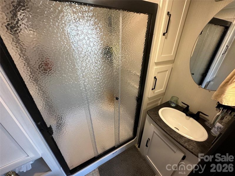 Close-up of interior finishes inside a home in , New London (Image 20).