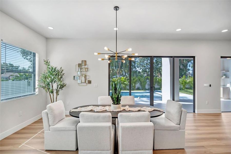 Furnished interior view inside a new home in , Tampa (Image 16).