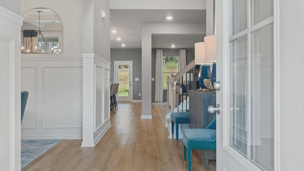 Representative furnished interior of a home built from the Rosemary II by DRB Homes in Northcroft, Loganville (Image 5).