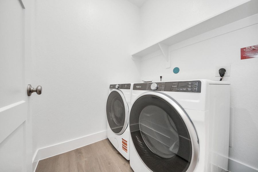 Close-up of interior finishes inside a home in Laurel Landing: Landmark Collection, Alvin (Image 18).