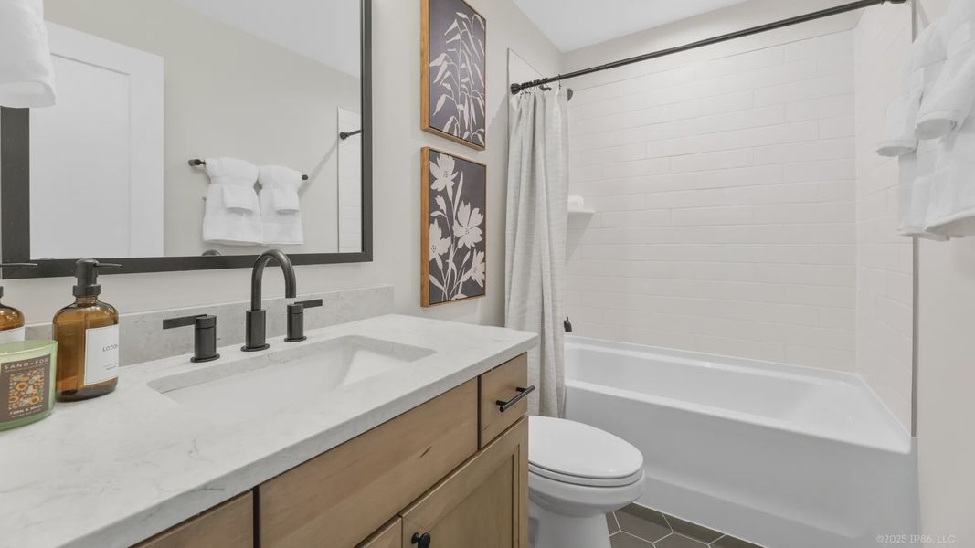 Representative furnished interior of a home built from the Provenance by Epcon Communities in The Courtyards by The Manor, Alpharetta (Image 14).