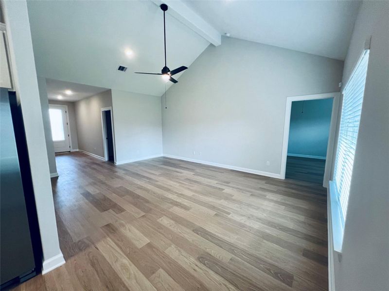 Spacious, unfurnished interior of a new home in , Katy (Image 5). Spacious, unfurnished interior of a new home in , Katy (Image 5).