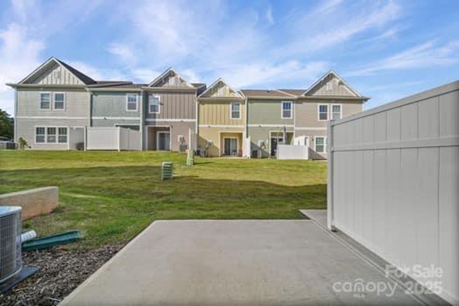 Exterior details and patio area of a home in , Winston-Salem (Image 15).