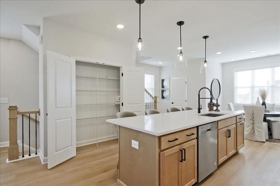 Furnished interior view inside a new home in East Park Village, Kennesaw (Image 10).