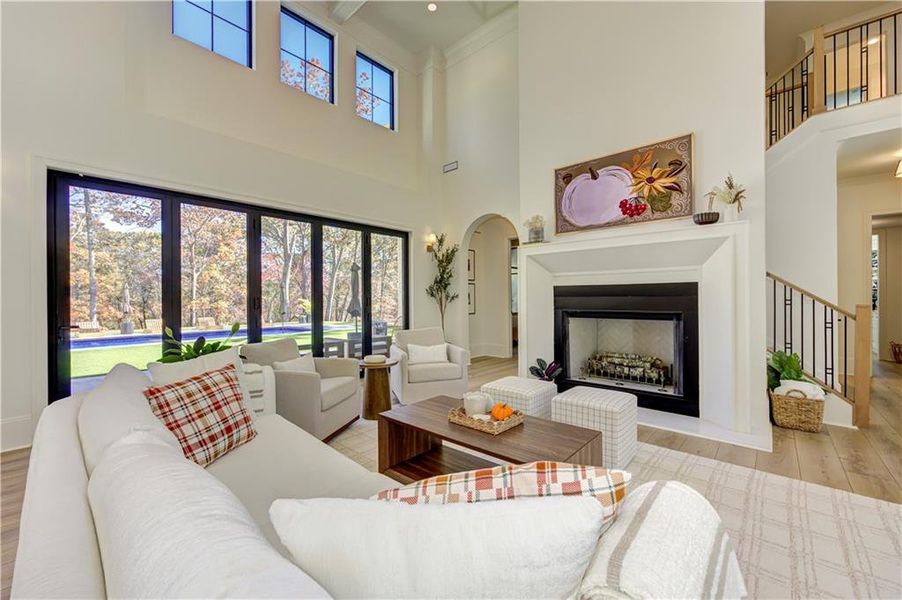 Furnished interior view inside a new home in , Ball Ground (Image 56). Furnished interior view inside a new home in , Ball Ground (Image 56).