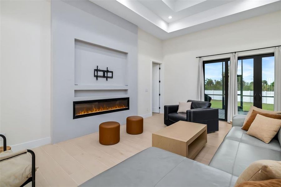 Furnished interior view inside a new home in , Placida (Image 13).