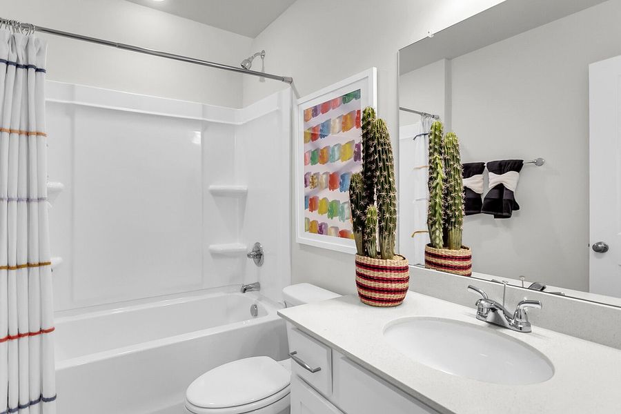Furnished interior view inside a new home in , Summerville (Image 29).