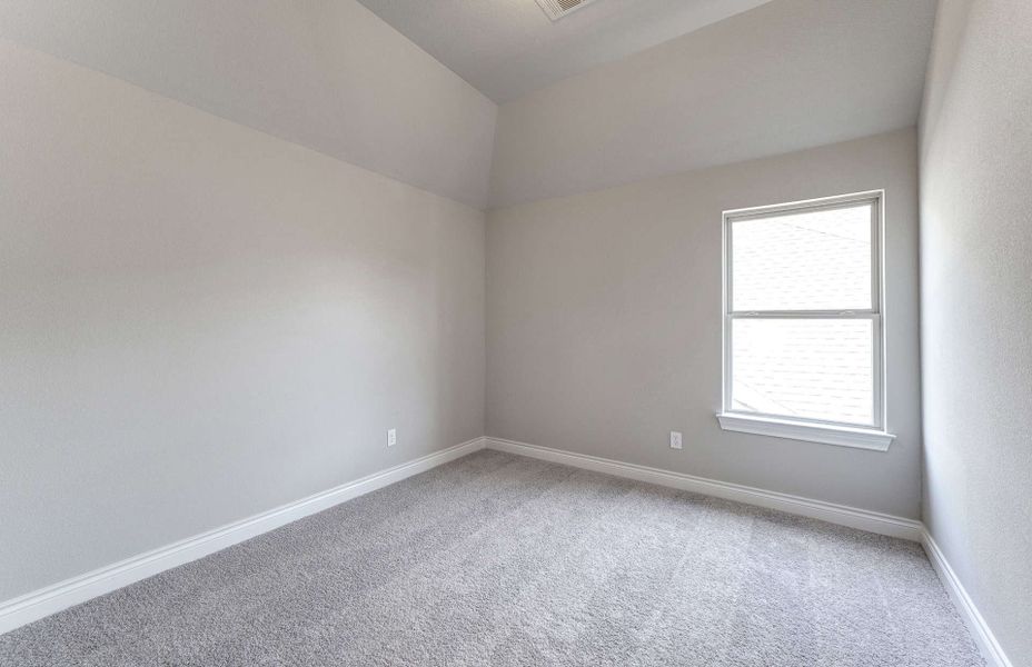 Spacious, unfurnished interior of a new home in Artavia 70′, Conroe (Image 42).