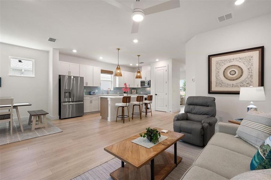 Furnished interior view inside a new home in , Bradenton (Image 18). Furnished interior view inside a new home in , Bradenton (Image 18).