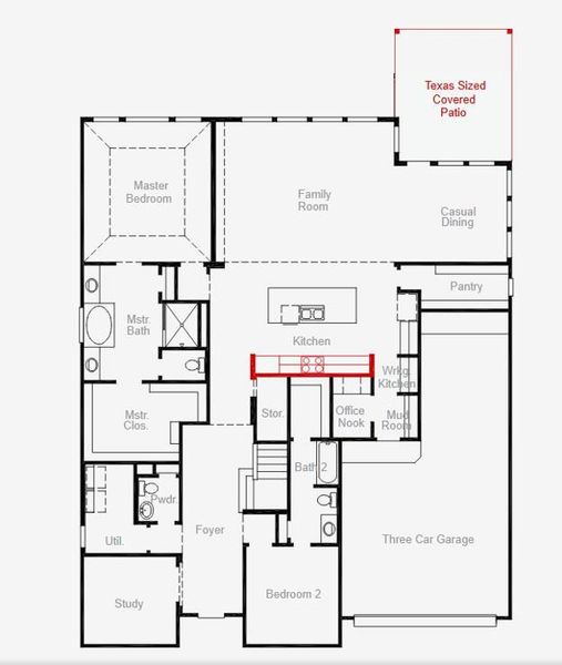 1st Floorplan - Representative Photo 1st Floorplan - Representative Photo
