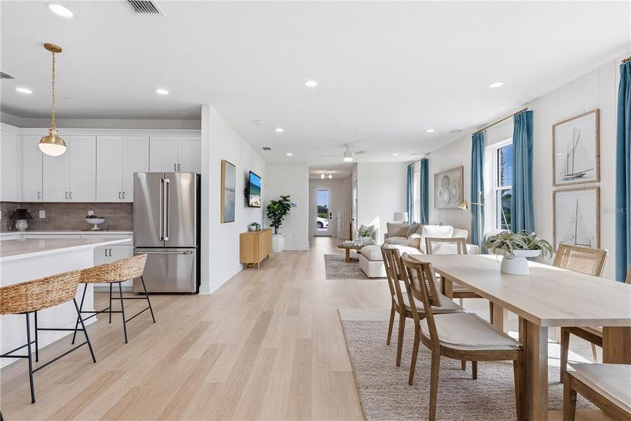 Furnished interior view inside a new home in Palmera at Wellen Park, Venice (Image 3).